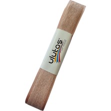 Kadife Efektli Kurdele 2.5 cm 5 Metre Açık Pudra Renk ( Ulutaş Marka )