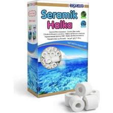 Aquawe Akvaryum Filtre Seramik Halka - Yararlı Bakteri Oluşturucu (500 Ml)