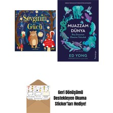 İş Bankası Kültür Yayınları Sevginin Gücü + 2 Kitap Seti + Okuma Sticker'ları Hediye