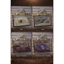 Almanara Project 4 Farklı Renkli Lüks Kadın Tesbih Seti Şık Kutulu Taş Detaylı Bileklik Aksesuar Hediyelik Özel Tasarım Tesbih Seti