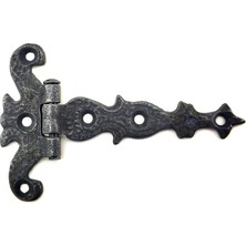 Elektronikçim Antika Tarz Dekoratif Pirinç Kuyruklu Menteşe - 63X100 Mm, Oksit