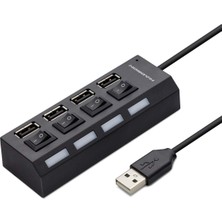Elektronikçim USB Hub 4*usb Siyah HDX7008