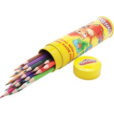 Kitabevimden Play-Doh Kuru Boya Tüp 12 Renk PLAY-KU005  12 Li Paket-12-Lı-Pkt