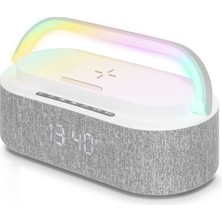 Elektronikçim Mini Bluetooth Hoparlör Fm Rgb - Beyaz A915