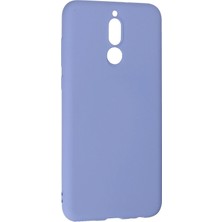 Ieg™  Huawei Mate 10 Lite Kılıf Nano Içi Kadife Silikon - Lila