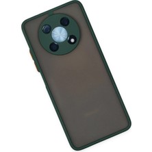 Ieg™  Huawei Nova Y90 Kılıf Montreal Silikon Kapak - Yeşil