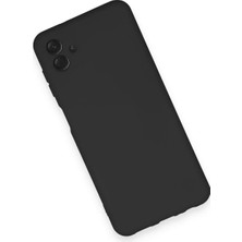 Ieg™  Samsung Galaxy A04 Kılıf Nano Içi Kadife Silikon - Siyah