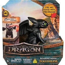 Spin Master SPM-6072696 Dragons Dreamworks Mini Interaktif Ejderha Asorti - Roaring Minis Toothless