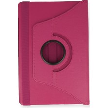 Ieg™  Lenovo M10 Fhd Plus X606F Kılıf 360 Tablet Deri Kılıf - Pembe
