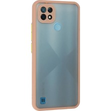 Ieg™  Realme C21 Kılıf Montreal Silikon Kapak - Pembe