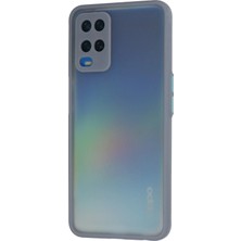 Ieg™  Oppo A54 4g Kılıf Montreal Silikon Kapak - Gri