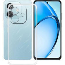 Ieg™  Oppo A3 Kılıf Lüx Şeffaf Silikon
