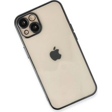 Ieg™  Iphone 14 Plus Kılıf Razer Lensli Silikon - Siyah