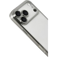 Ieg™  Apple Iphone 17 Pro Max Razer Lensli Silikon - Gümüş