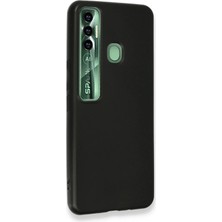 Ieg™  Tecno Spark 7 Pro Kılıf First Silikon - Siyah