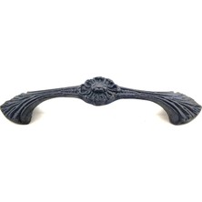 Elektronikçim Antika Tarz Dekoratif Pirinç Göz Mobilya Kulbu - 21X127 Mm, Oksit