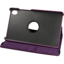 Ieg™  Lenovo Tab M8 Kılıf 360 Tablet Deri Kılıf - Mürdüm