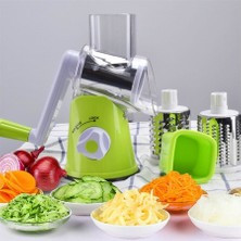 Elektronikçim Tutma Kollu Çevirmeli Pratik Rulo Rende Drum Grater