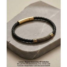 Begonia Accessories 316L Cerrahi Çelik Vip Collection Yüksek Kalite Paslanmaz Kararmaz Alerji Yapmaz Unisex Bileklik