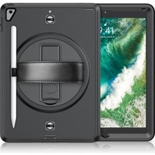 Ieg™  Ipad 5 Air 9.7 Kılıf Strap-C Otterbox Tablet Kapak - Siyah