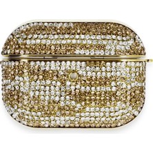 Ieg™  Airpods Pro 2 (2.nesil) Klor Taşlı Kılıf - Desen 6