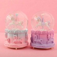 Elektronikçim Orta Boy Unicorn Kar Küresi