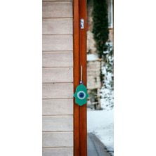 Elektronikçim Nazar Boncuklu Jade Yeşili Fatma Ana Bereket Eli Cam Duvar Süsü