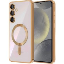 Newface Samsung Galaxy A26 Kross Magneticsafe Kapak - Çöl Titanyum