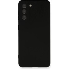 Newface Samsung Galaxy S21 Fe Kılıf Nano Içi Kadife Silikon - Siyah