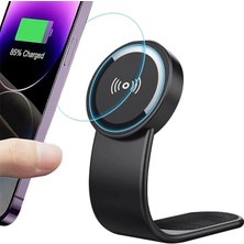 Misim Home Ally WH-160 Araç Torpido Üstü Katlanabilir Manyetik Kablosuz Şarjlı Telefon Tut - AA002X-7OSRE