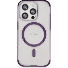 Ugrx Joko iPhone 15 Pro Hilton Magsafe Kapak - Derin Mor