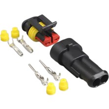 İTHAL Super Seal Konnektör Takım - Erkek/dişi (2 Pin)