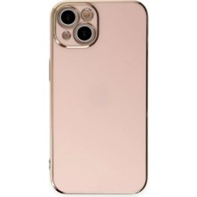 Newface iPhone 15 Kılıf Volet Silikon - Pembe