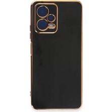 Newface Xiaomi Poco X5 5g Kılıf Volet Silikon - Siyah