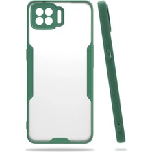 Newface Oppo A73 Kılıf Platin Silikon - Yeşil