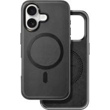 Venco iPhone 16 Puskas Magsafe Kapak - Siyah
