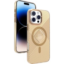 Joko iPhone 16 Pro Stella Pc Sert Magsafe Kılıf - Gold