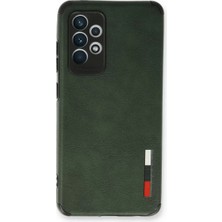 Newface Samsung Galaxy A33 5g Kılıf Loop Deri Silikon - Yeşil