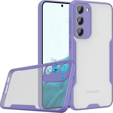 Newface Samsung Galaxy S23 Plus Kılıf Platin Silikon - Lila