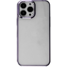 Newface iPhone 13 Pro Max Kılıf Element Silikon - Mor