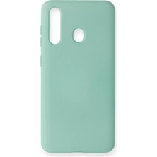 Newface Samsung Galaxy M40 Kılıf Nano Içi Kadife Silikon - Turkuaz