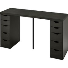 IKEA Venge Pratik Çalışma Masası 200X60 cm