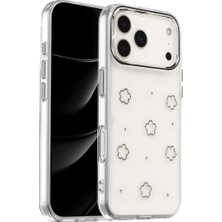 Ugrx Newface Apple iPhone 17 Pro Max Fiyonk Desenli Kapak - Desen 2