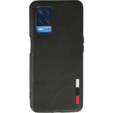 Newface Oppo A54 4g Kılıf Loop Deri Silikon - Siyah