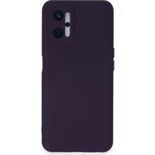 Newface Realme 9i 4g Kılıf Nano Içi Kadife Silikon - Mor