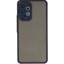 Newface Samsung Galaxy A53 5g Kılıf Montreal Silikon Kapak - Lacivert