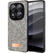 Onegif Xiaomi Redmi Note 14 Pro 5g Bright Simli Kapak - Gold