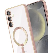 Ieg™  Samsung Galaxy A55 5g Kross Magneticsafe Kapak - Rose