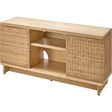 IKEA Beyaz Dayanıklı Tv Ünitesi 157X41X49 cm