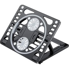 Misim Home Ally Ayarlanabilir Taban Çift Fanlı Tablet ve Laptop Soğutucu STAND-(5775) - AA002X-7ORUR0